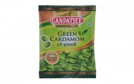 Ganpatjee Green Cardamom   Pack  3 grams